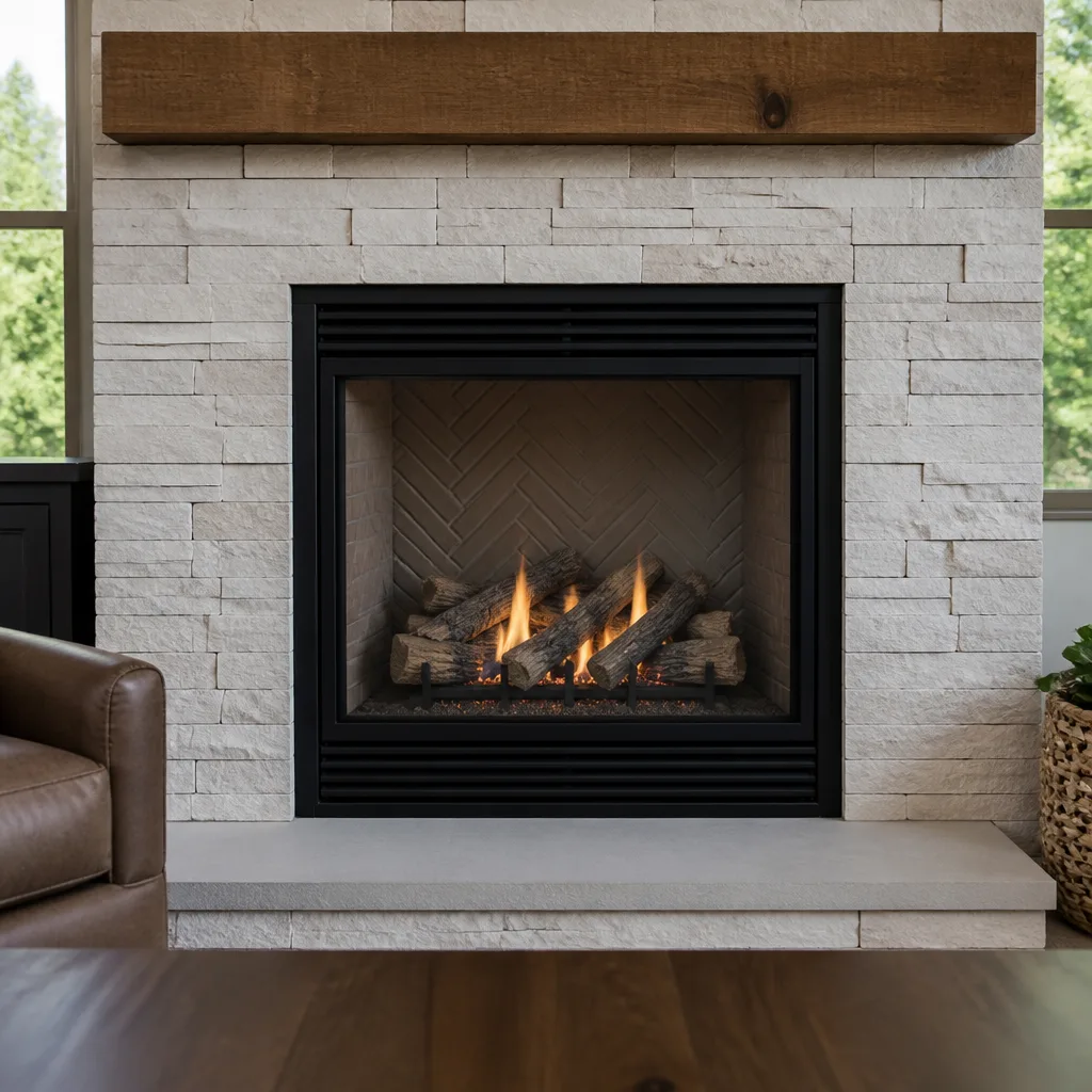 Gas fireplace service